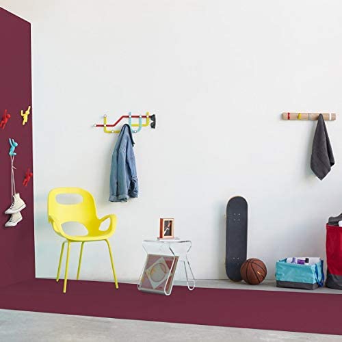 Umbra Magino, Acrylic Side Table, End Table, Stool with Storage, Modern Magazine Rack, Clear,21.725" x 20.9" x 15.125"